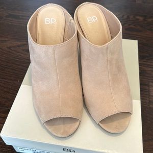 BP Suede Mules